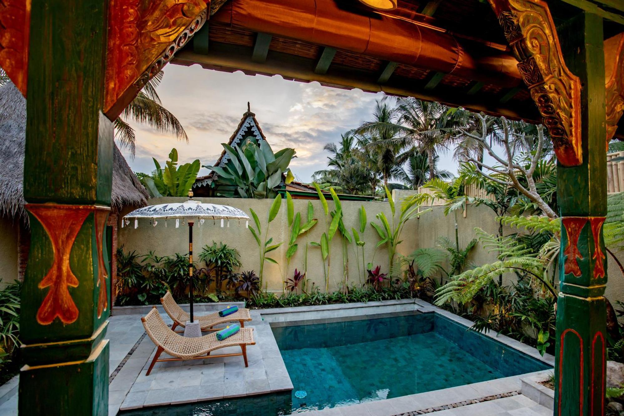 Arya Arkananta Resort & Spa ウブド 部屋 写真